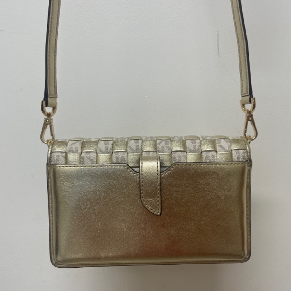 MICHAEL KORS Jet Set Small Logo Phone Wallet Convertible Crossbody Bag - Picture 5 of 7